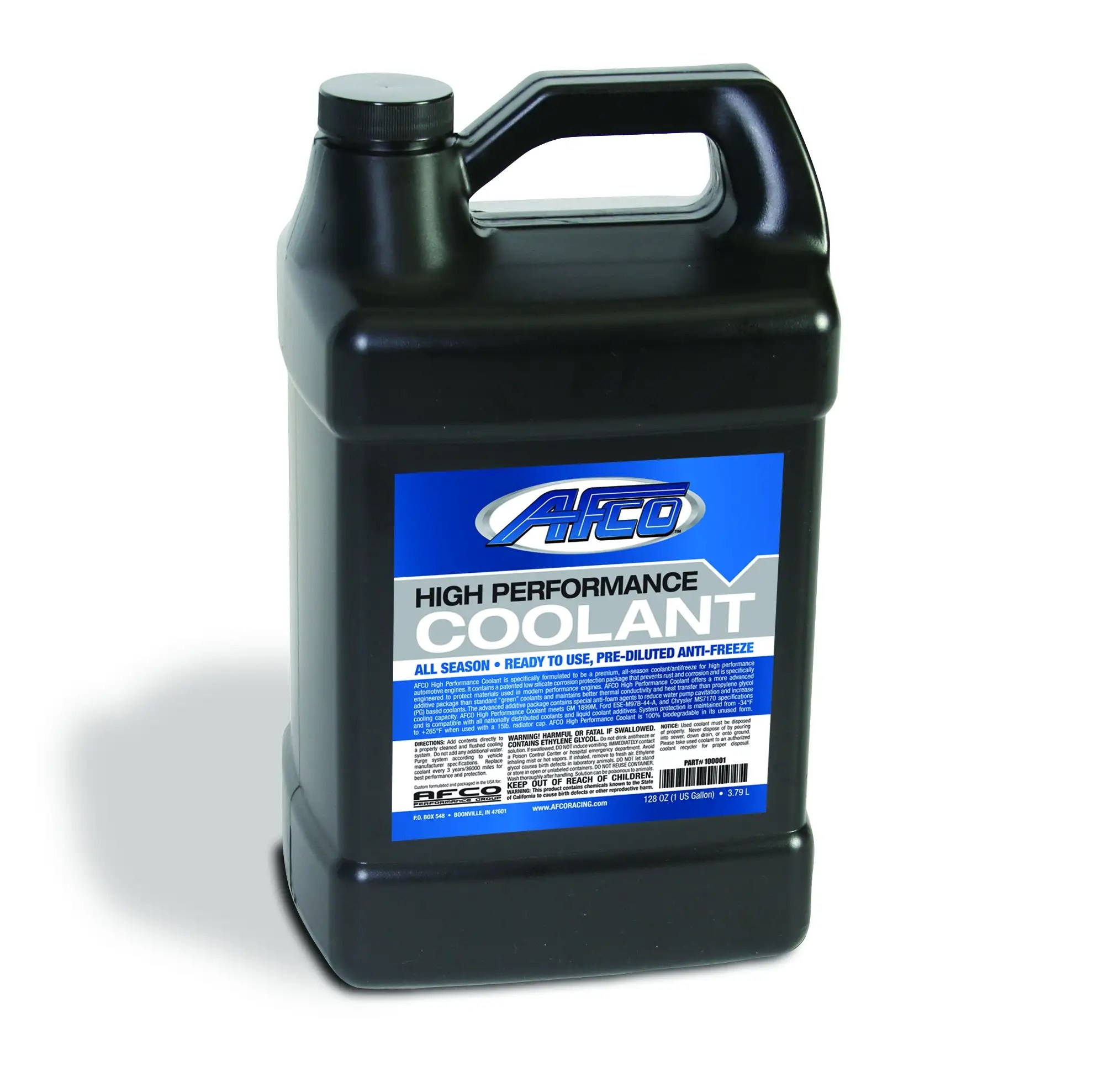High Performance Coolant NonPropylene Glycol Premixed 1 Gallon