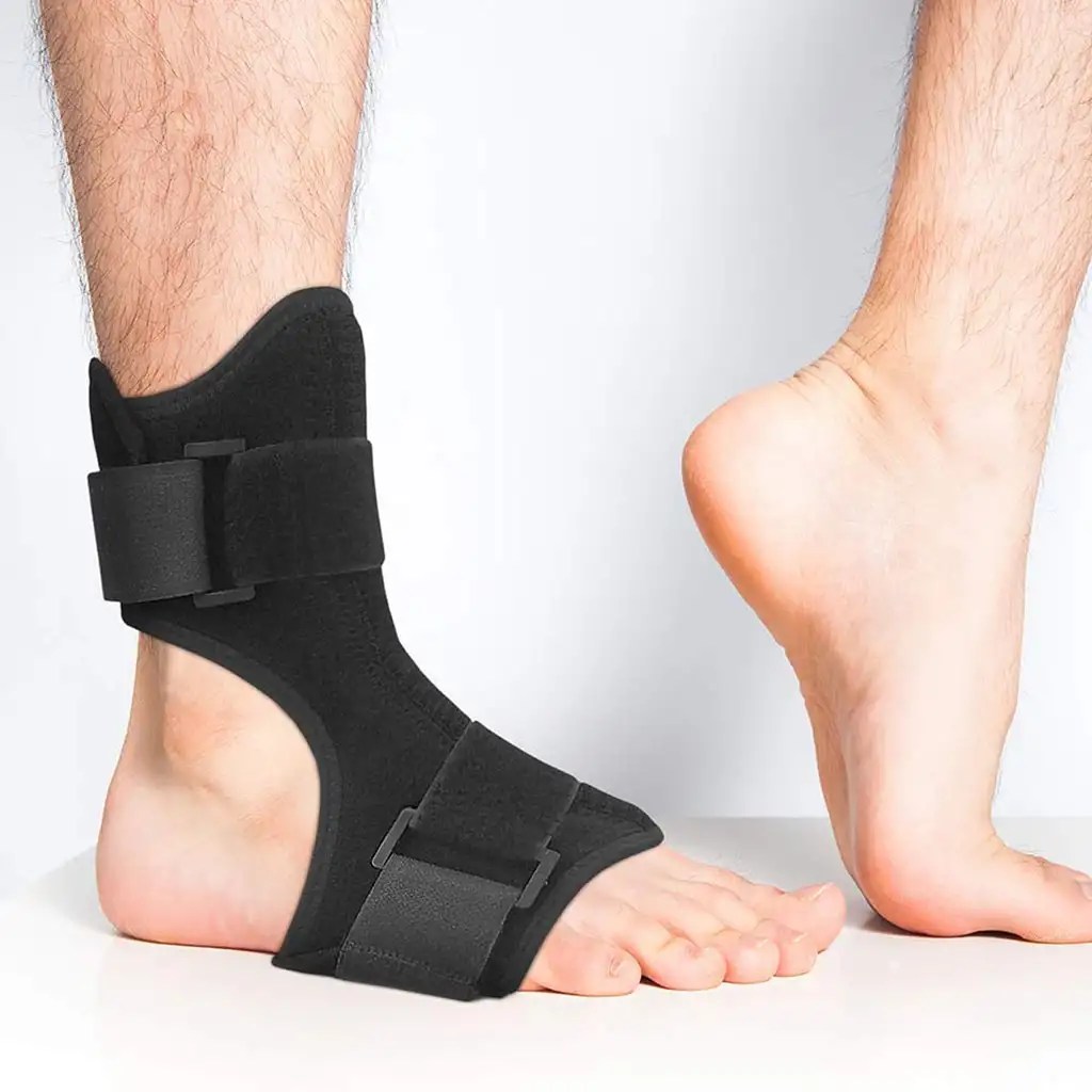 Foot Drop Support Ankle Brace Orthosis Plantar Fasciitis Correction Night Splint eBay