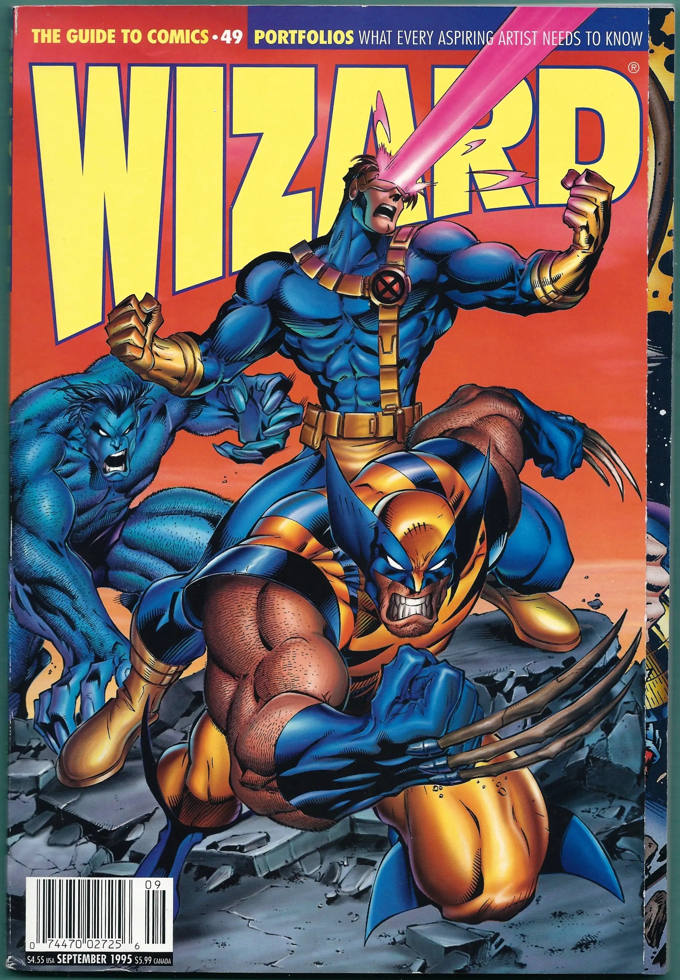 Wizard X-Men Masterpiece Edition Graphic Novel Noble Knight.