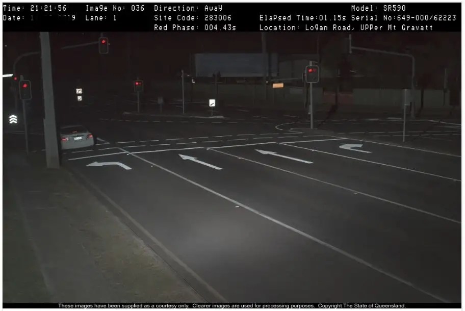 Chance of Contesting Red Light Camera fine (QLD) Driving licences