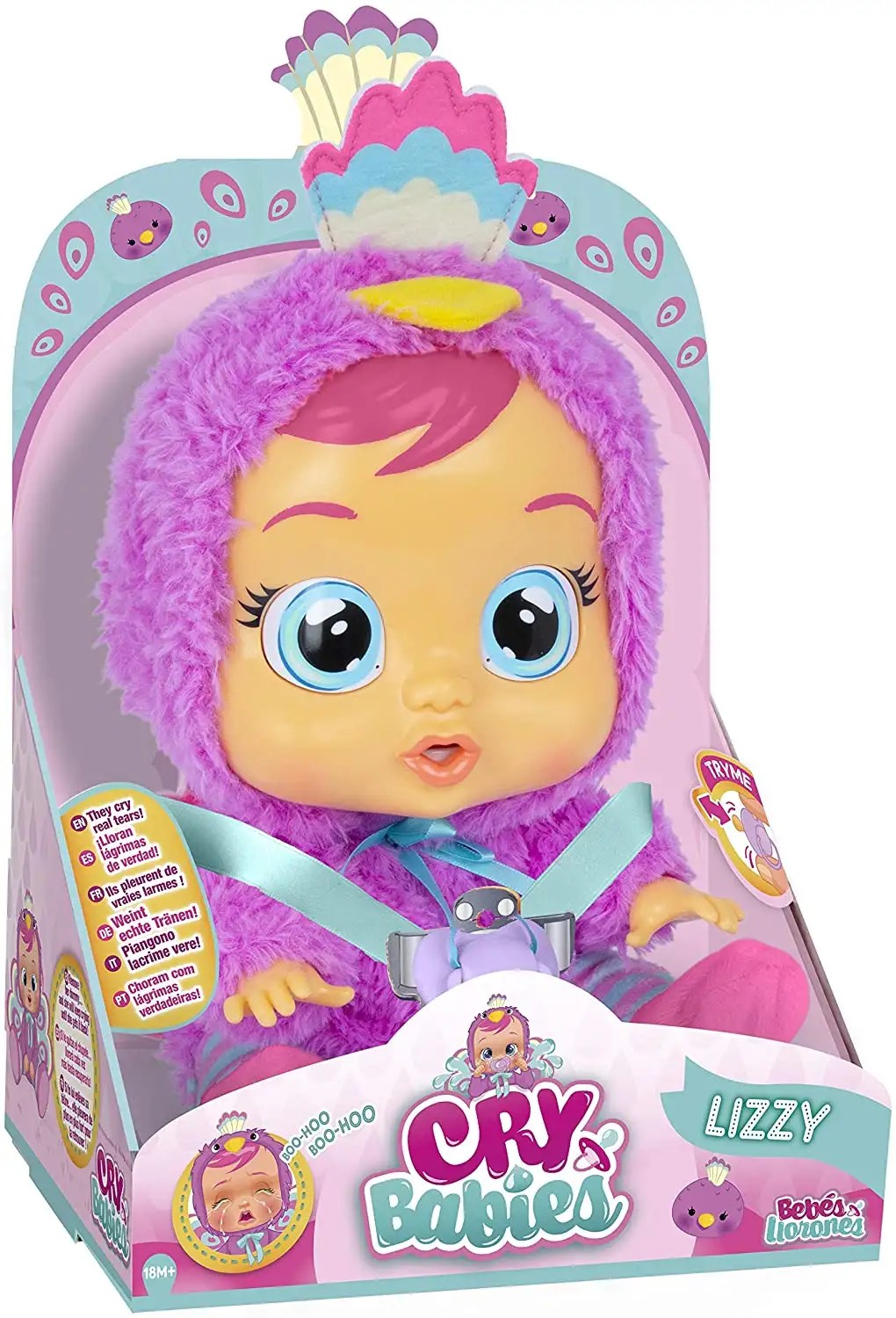 BEBE' CRYBABIES BAMBOLA LIZZY 91665 IMC TOYS eBay