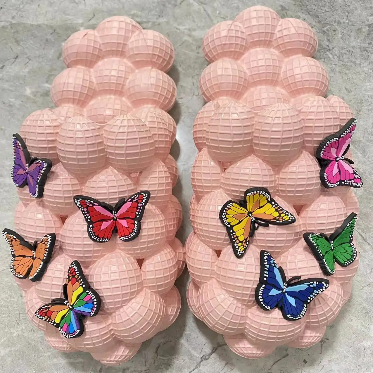 Bubble Shoes With Charms