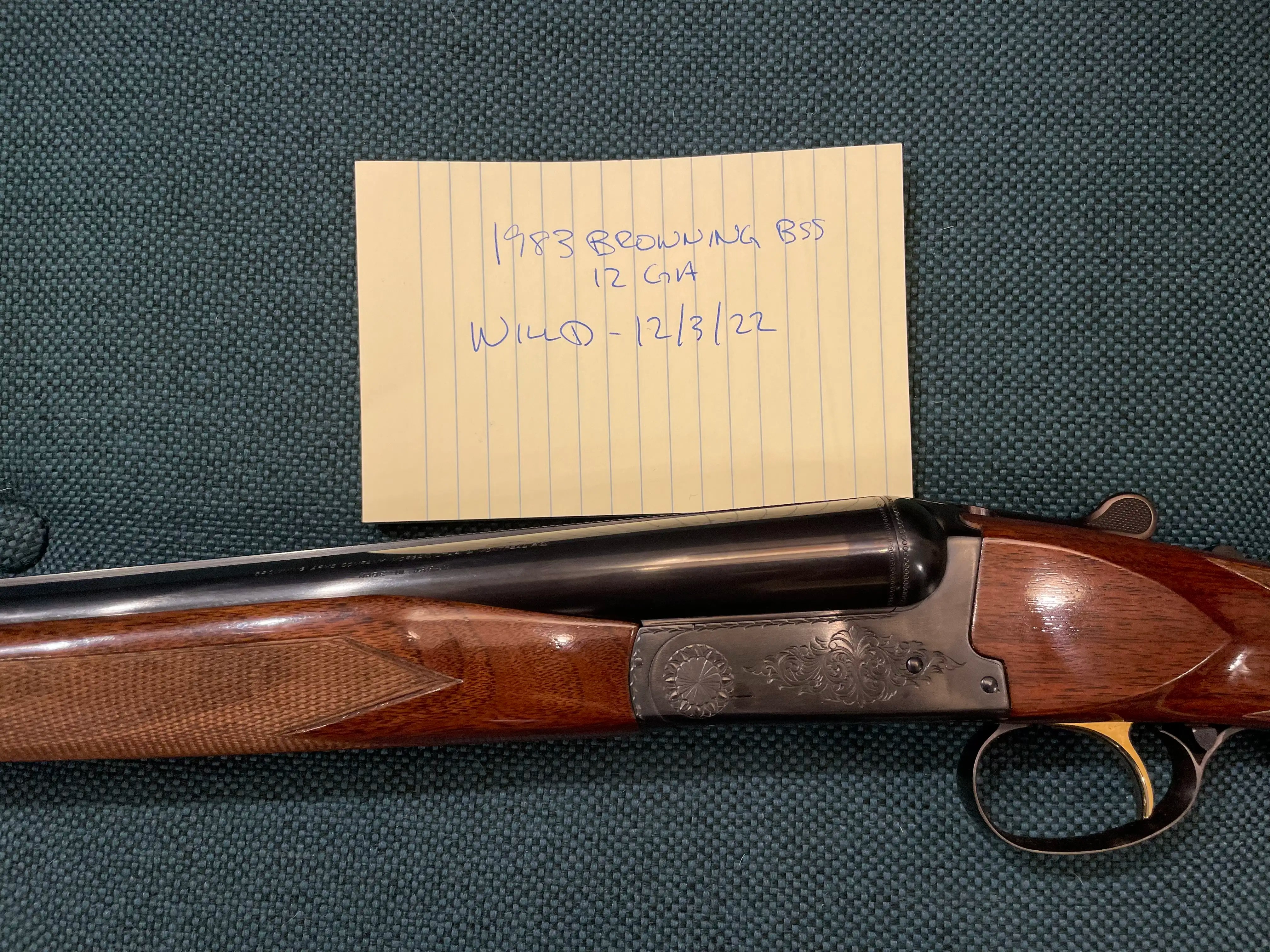 WTS 1983 Browning BSS 3" Mag, 26" Barrels w/ Selective Trigger