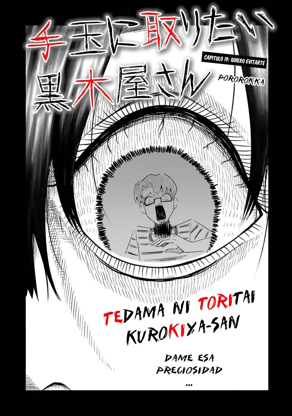 Tedama ni Toritai Kurokiyasan Capítulo 19 manga