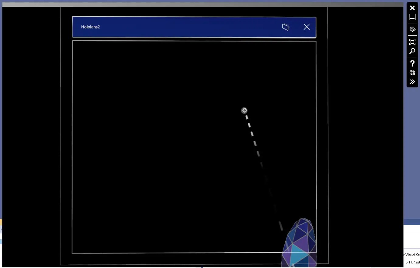 Question Black screen in Hololens emulator Unity Forum