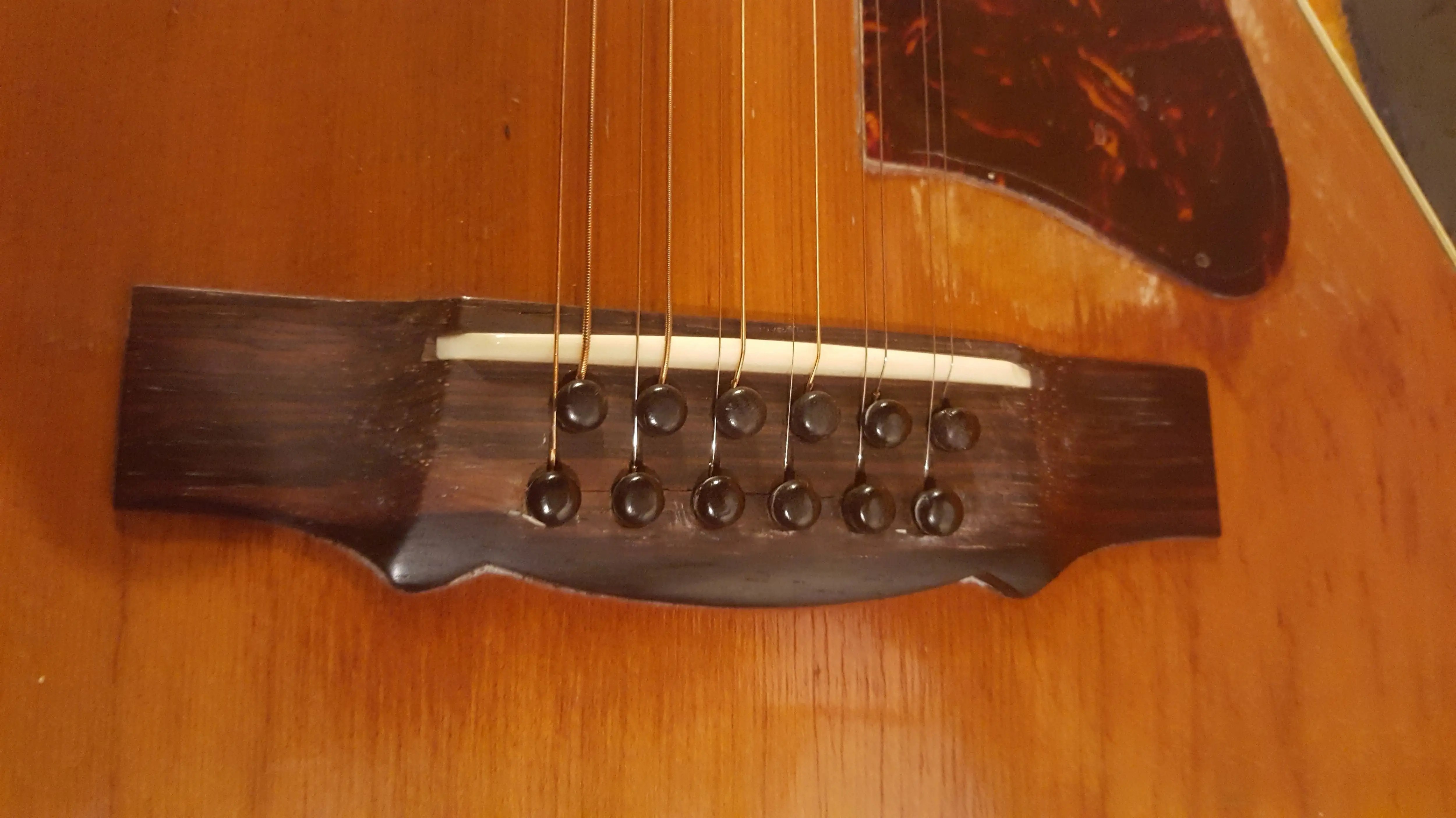 Acoustic 12string bridge Let's Talk Guild