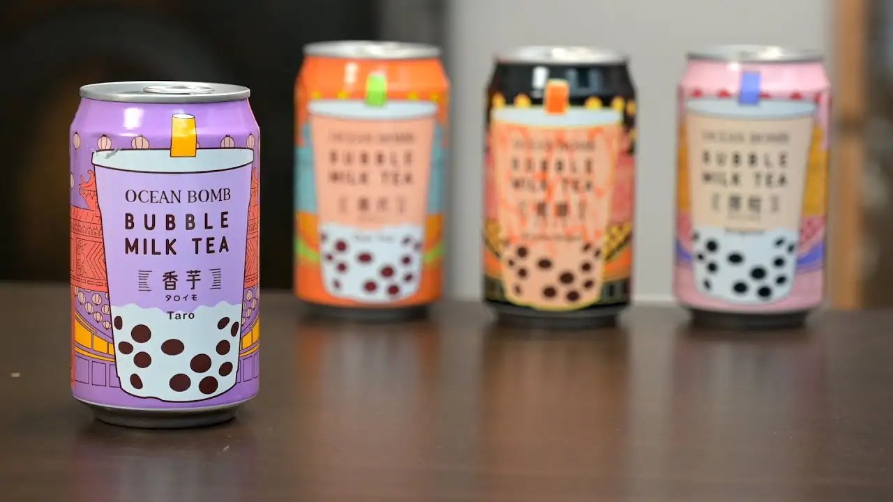 Ocean Bomb Bubble Milk Tea Costco