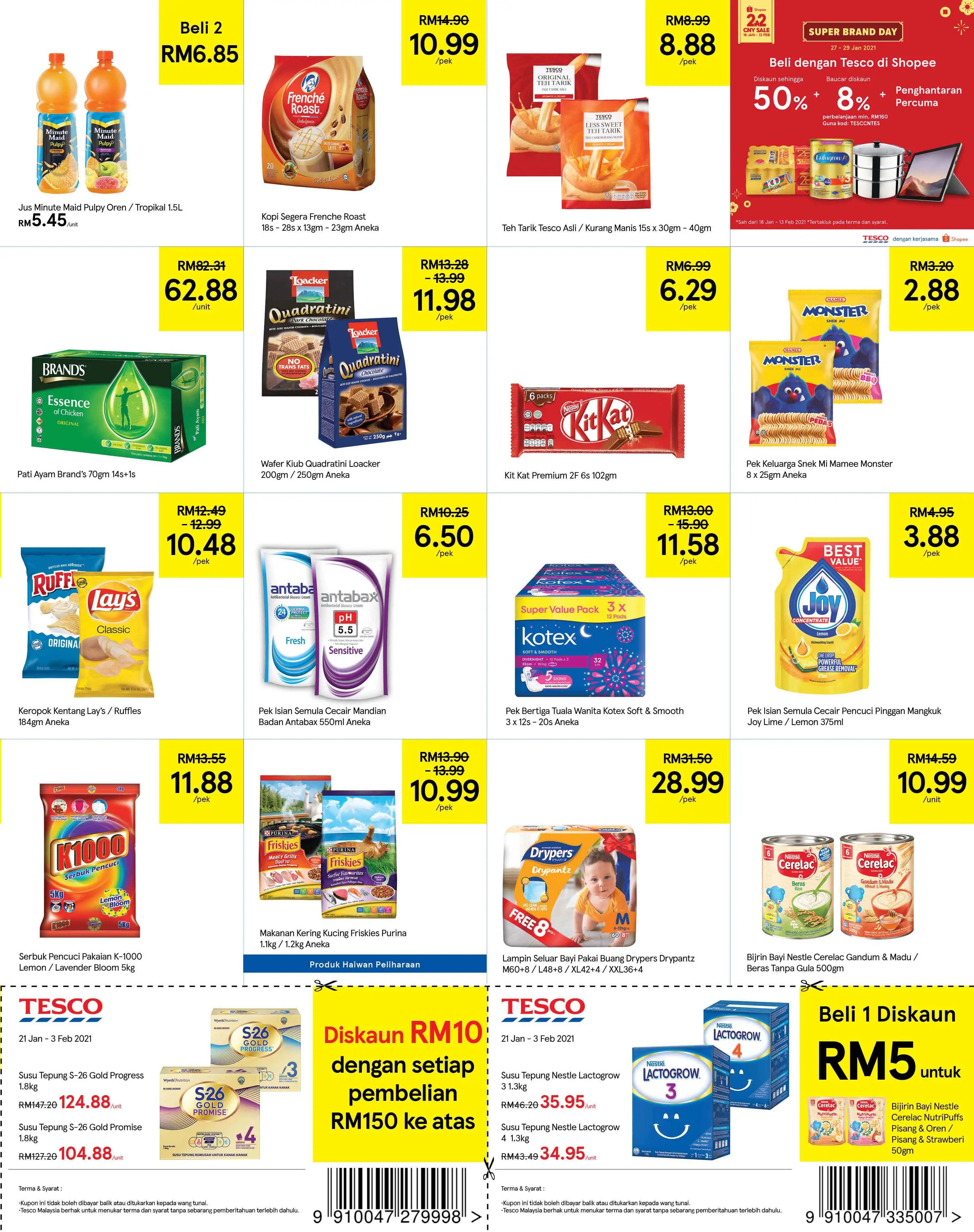 Tesco Promotion Catalogue (21 January 2021 3 February 2021