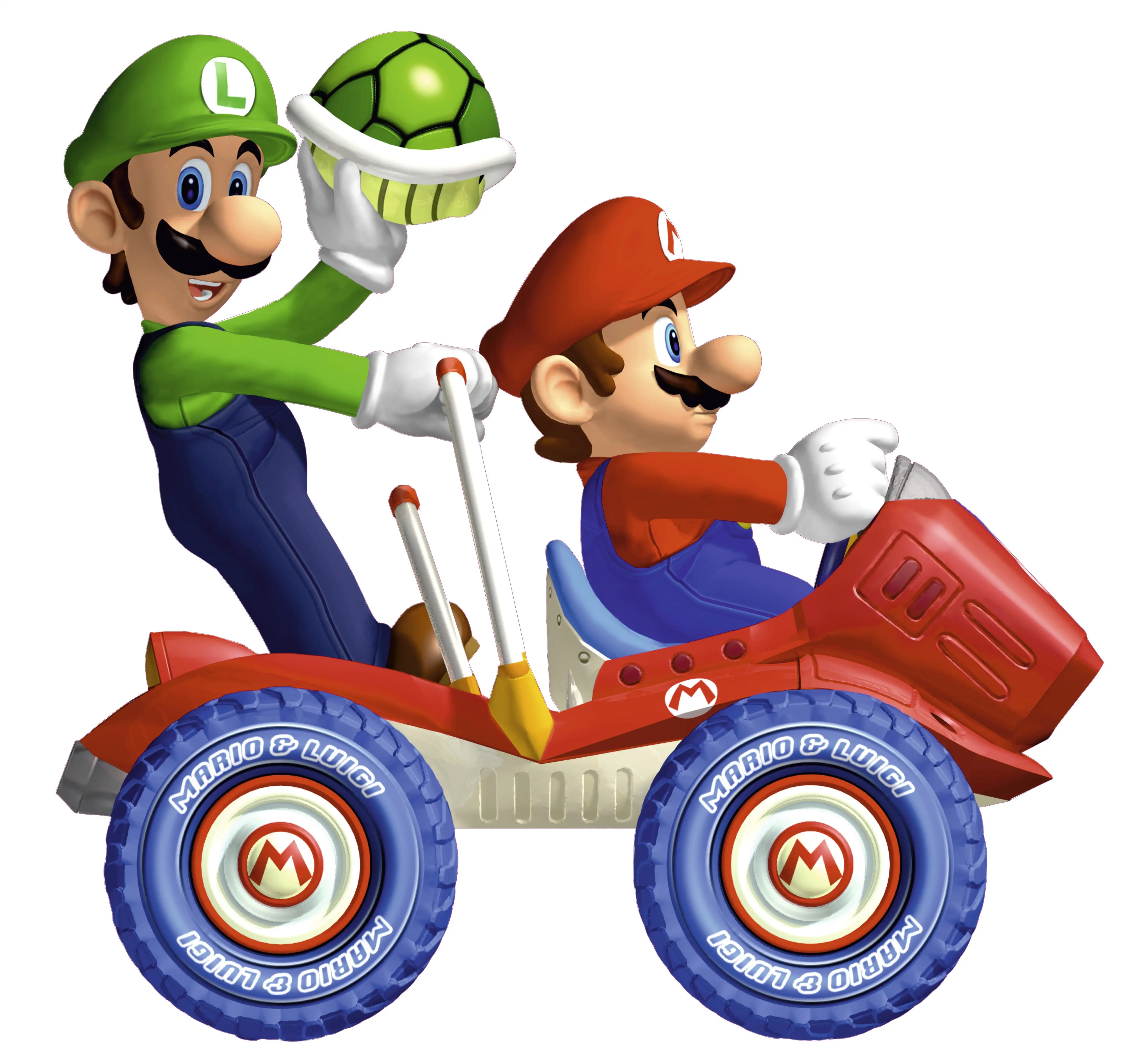 Kids Bedroom Adhesive Luigi & Mario Kart Home Vinyl Home Wall Art Decal