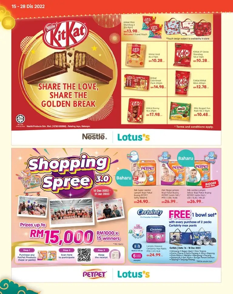 Lotus's /Tesco Weekly Catalogue (15 December 2022 28 December 2022