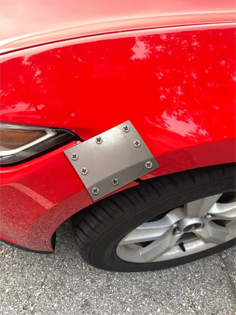 Mustang Bumper clip broke. Any ideas on how to fix it ? Dealership