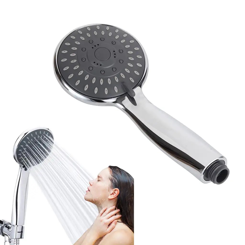 Handheld Shower Head High Pressure 5 Function Massage Spa Detachable Silver eBay