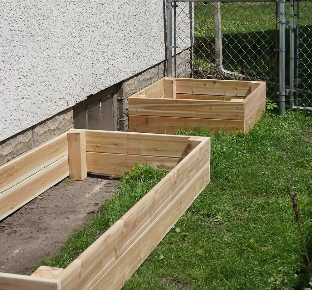 Stain For Raised Garden Bed