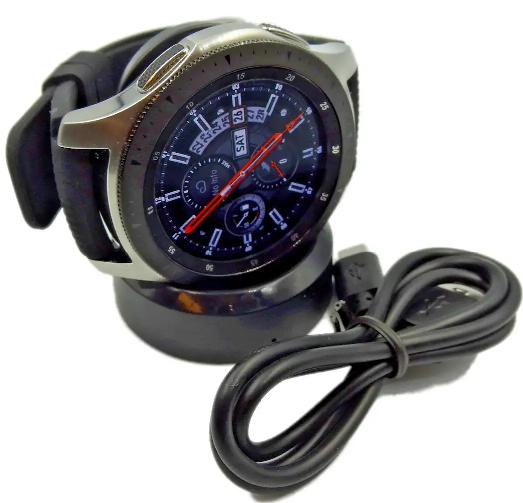 Samsung Galaxy Watch SMR800 46mm Bluetooth Smartwatch Silver eBay