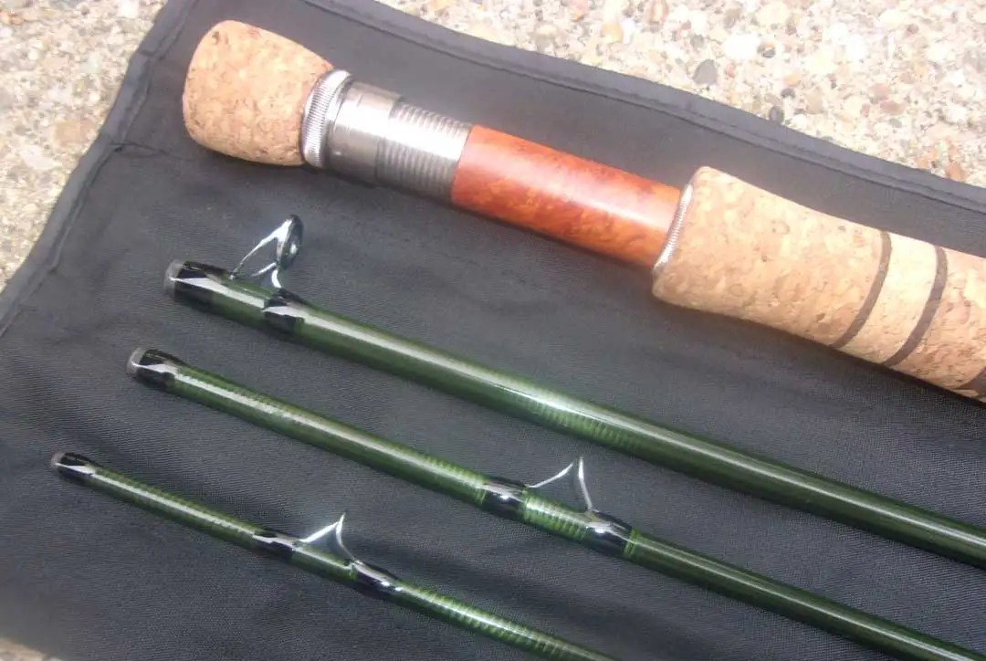 10' 3wt Xi 4pc euro rod Midwest Custom Fly Rods showcase Fly Tying