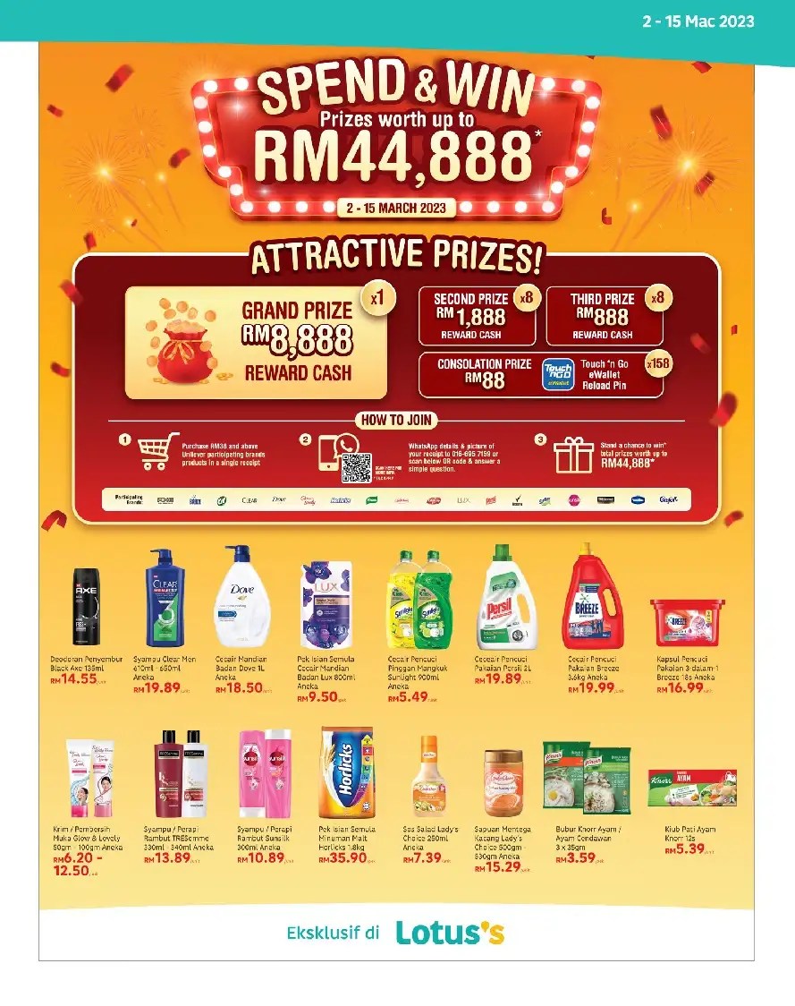 Lotus/Tesco Promotion Weekly Catalogue (2 March 2023 15 March 2023