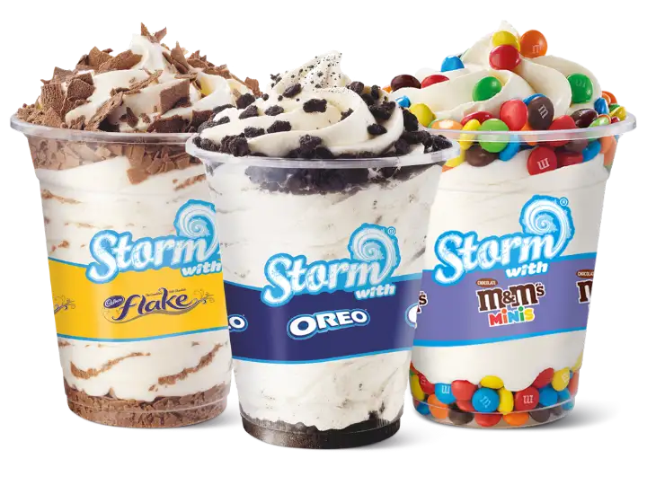 Hungry Jacks Bubble Gum Storm