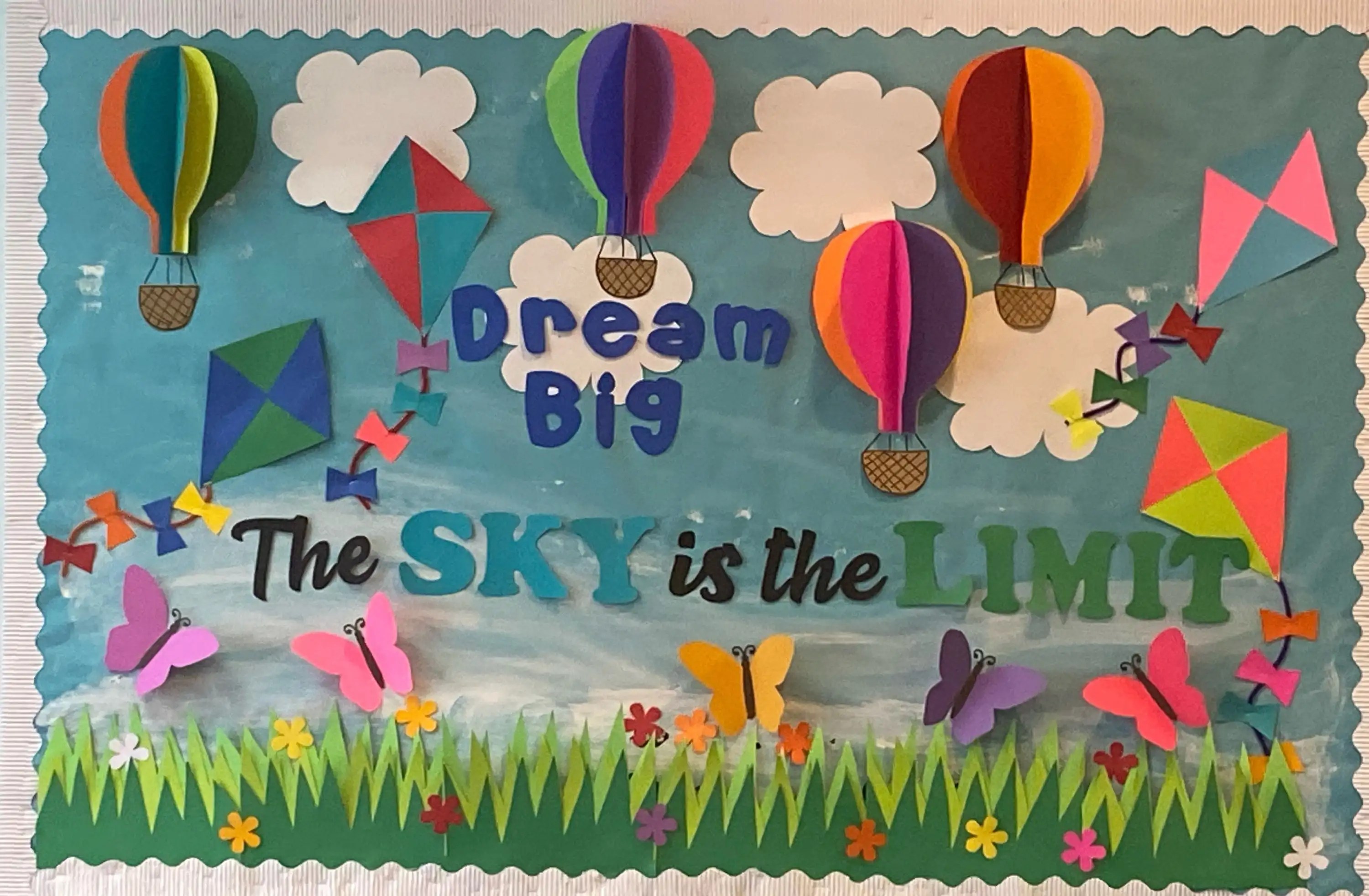 Birthday Balloon Bulletin Board
