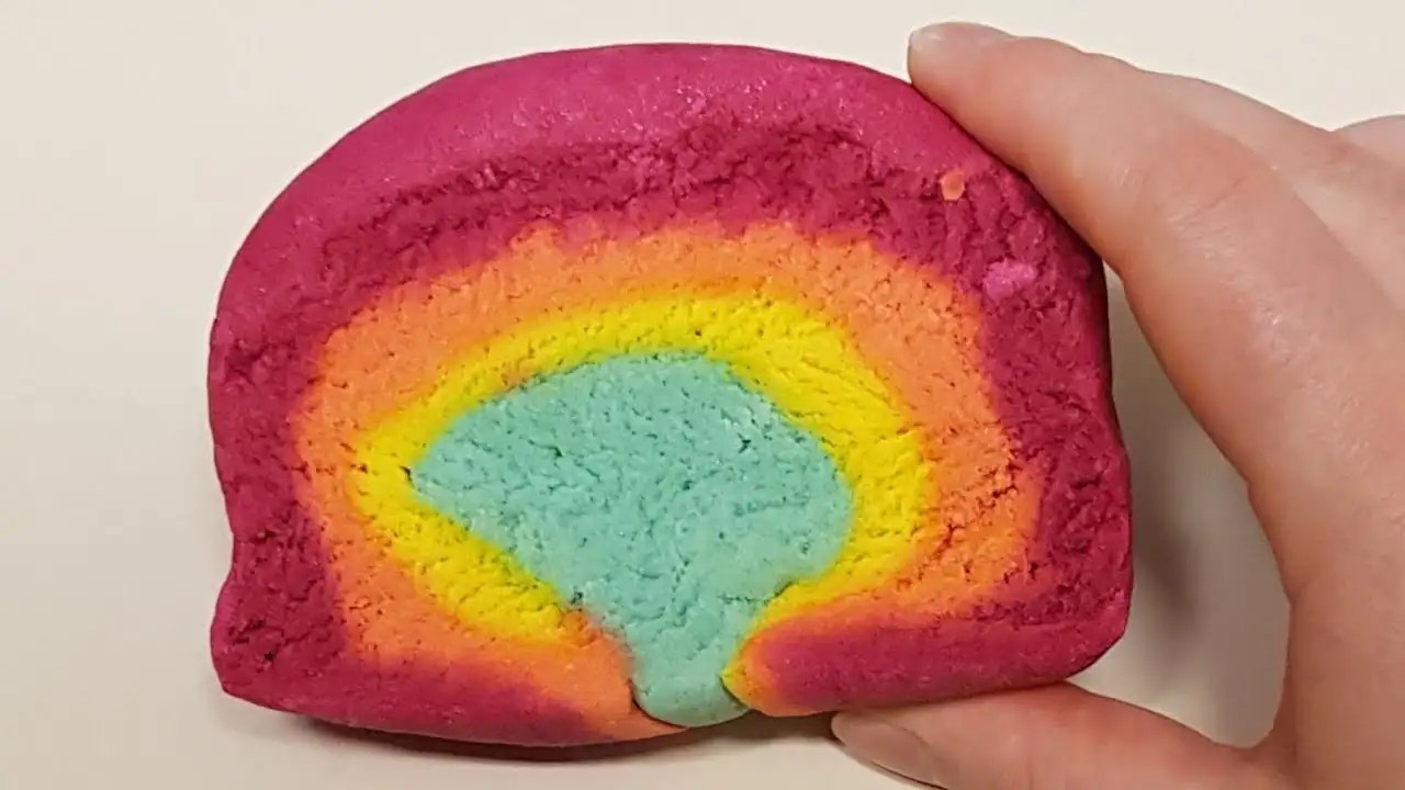Lush Rainbow Bubble Bar