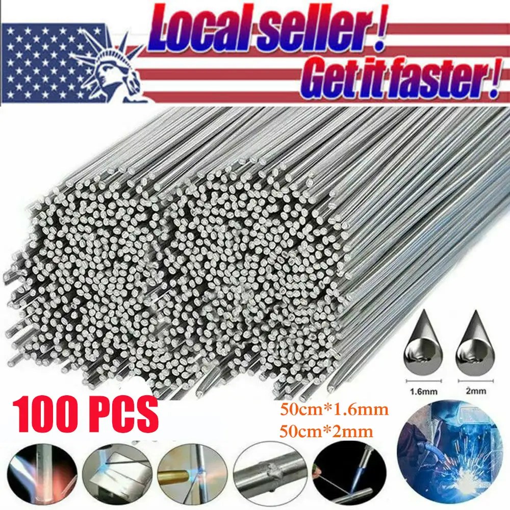 100X Aluminum Solution Welding FluxCored Rods Wire Brazing Rod 50cm*1