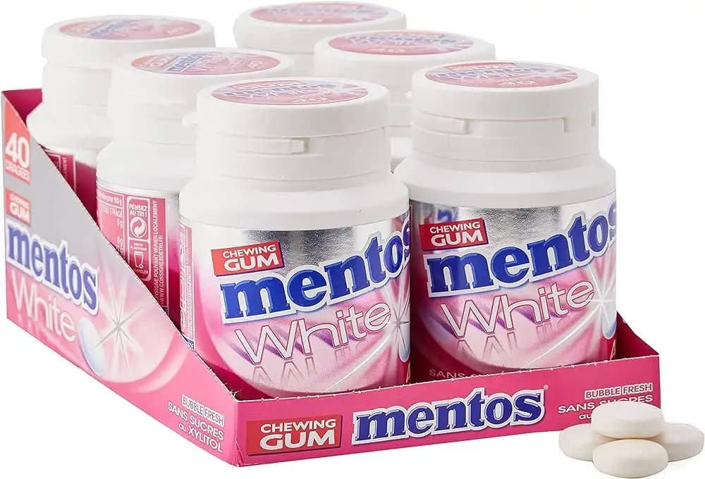 Does Mentos Gum Have Xylitol