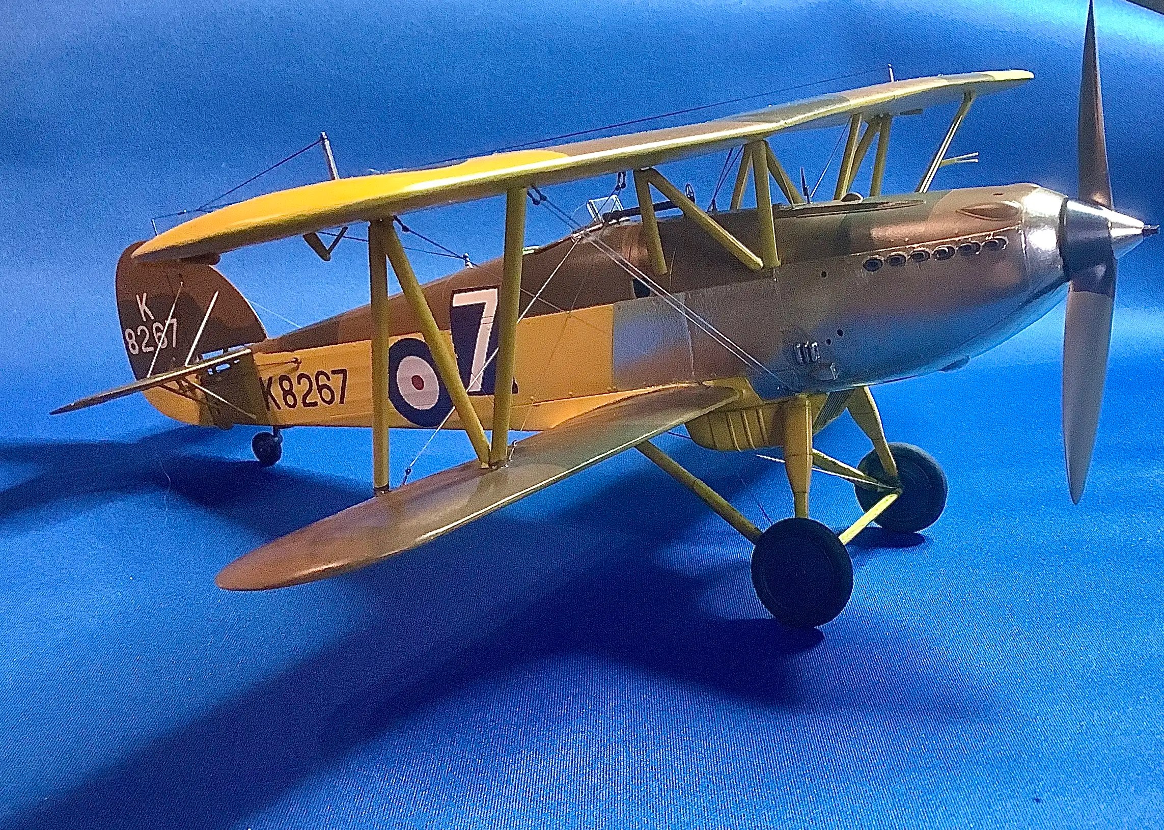 Hawker Fury (AlleyCat) Ready for Inspection Large Scale Planes