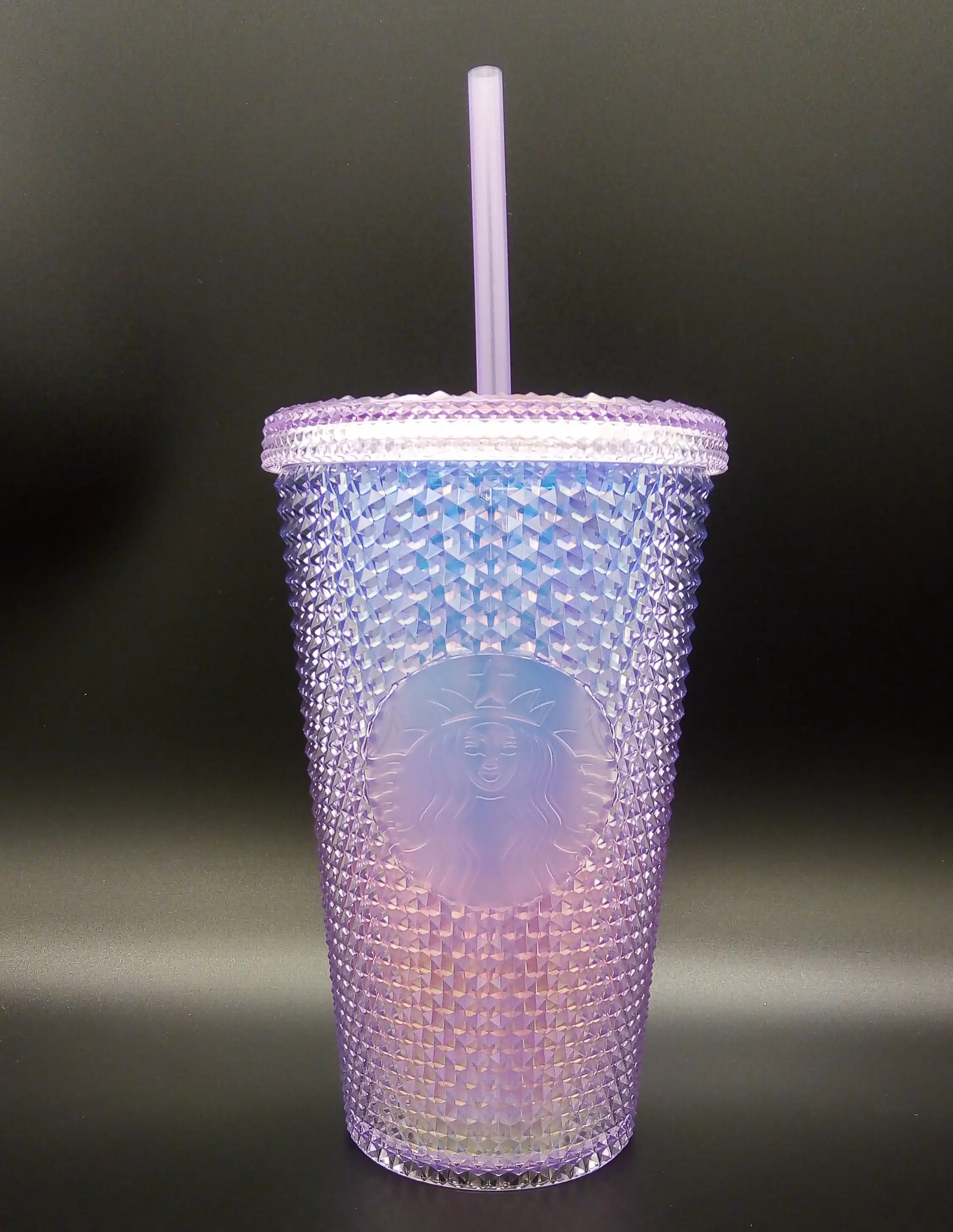 New 2020 Starbucks China Aurora Gradient Grande (16oz) Diamond Studded