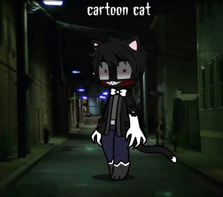 Gacha Preset OC Cartoon cat