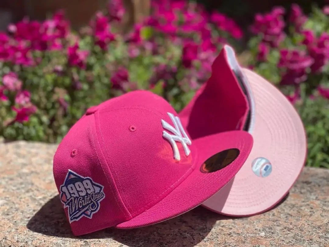 Bubble Gum Fitted Hat