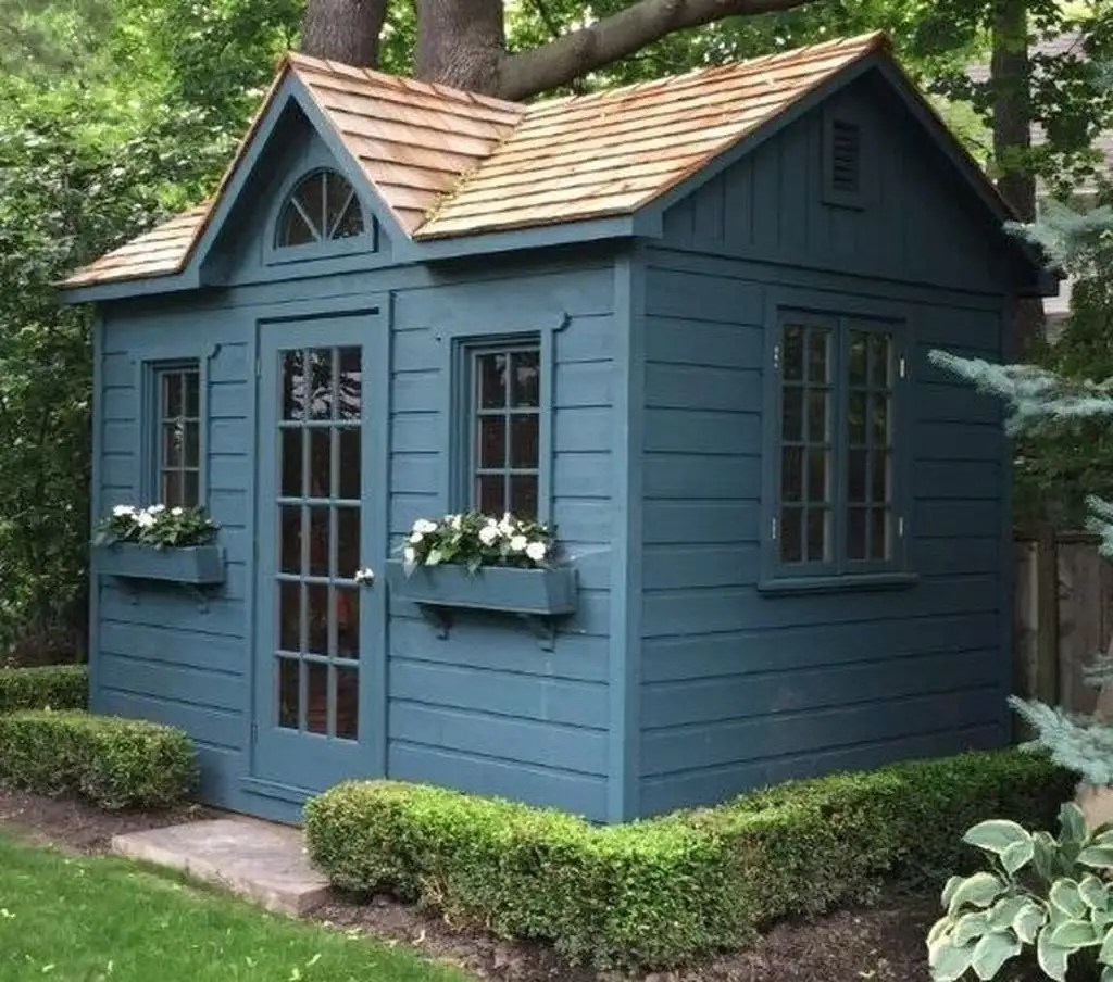 Garden Shed Color Ideas