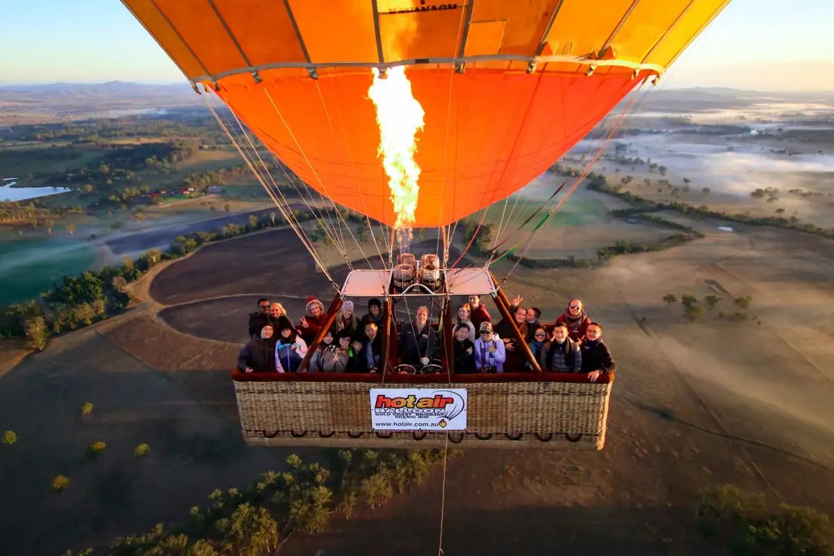 Hot Air Balloon Ride Gold Coast Australia
