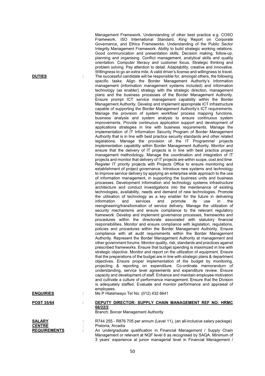 Home Affairs Circular 35 Of 2022 DPSA Circular