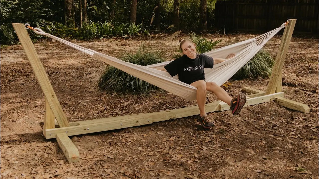 How To Build A Hammock Chair Stand