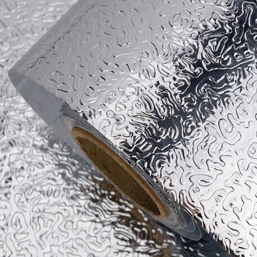 Waterproof Oilproof Aluminum Foil Self Adhesive Kitchen Wall