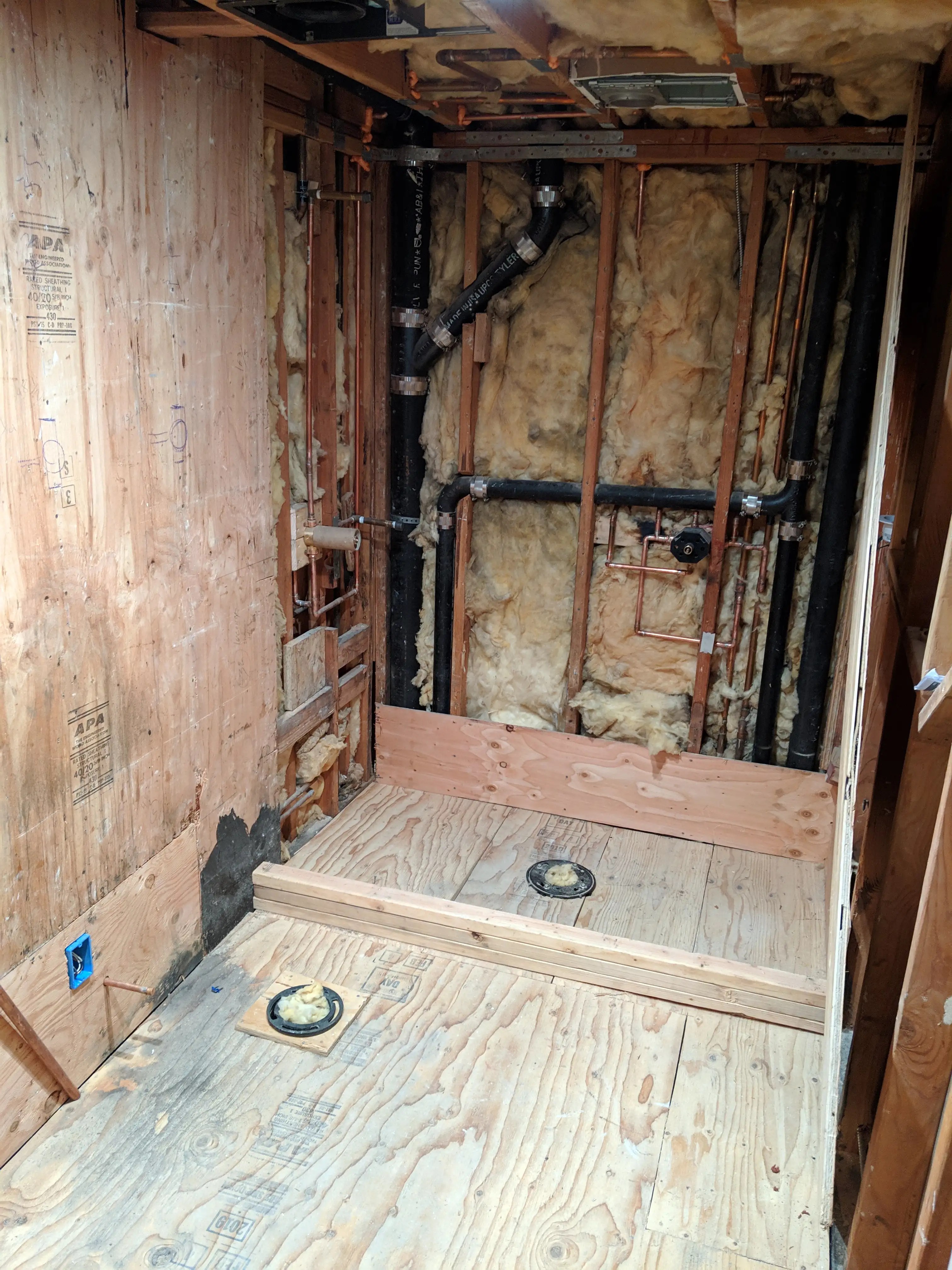 How bad is it? (Separate) shower temperature and on/off controls