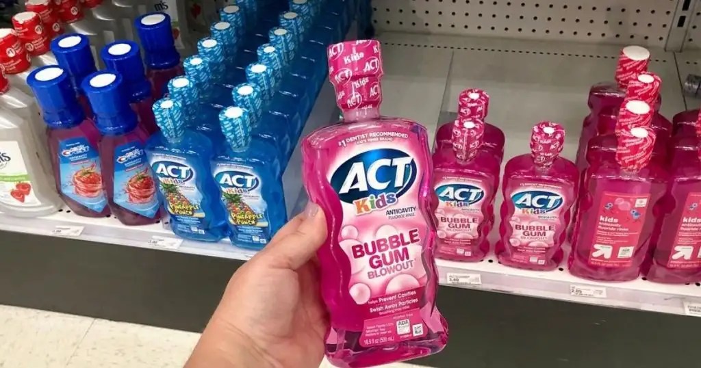 Act Bubble Gum Mouthwash