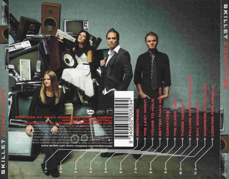 Skillet Comatose (Deluxe Edition) (2006) METAL JUKEBOX