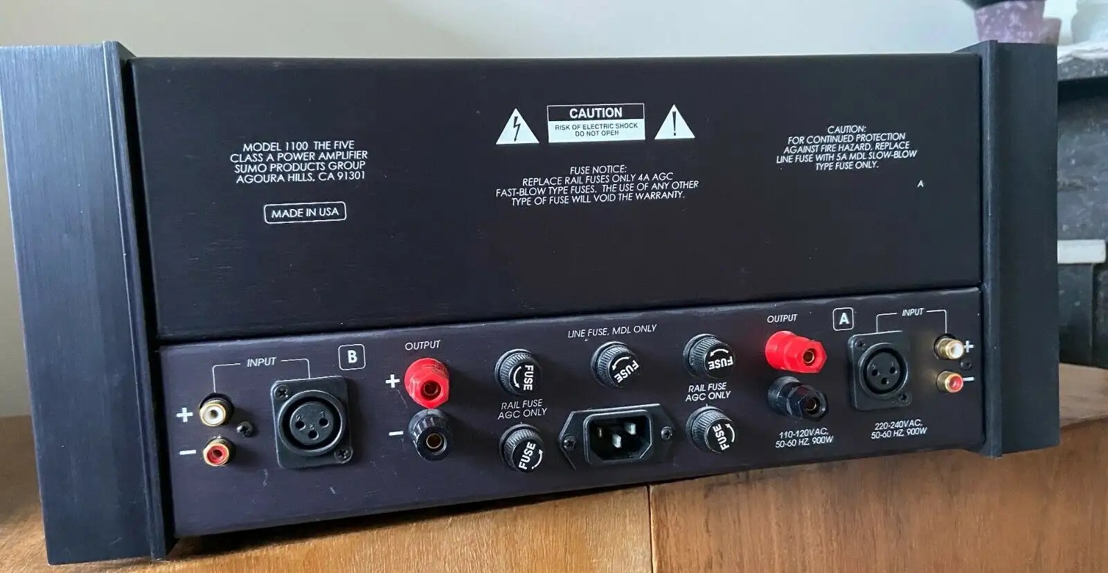 Sumo The Five class A power amplifier HiEnd Audiostereo.pl