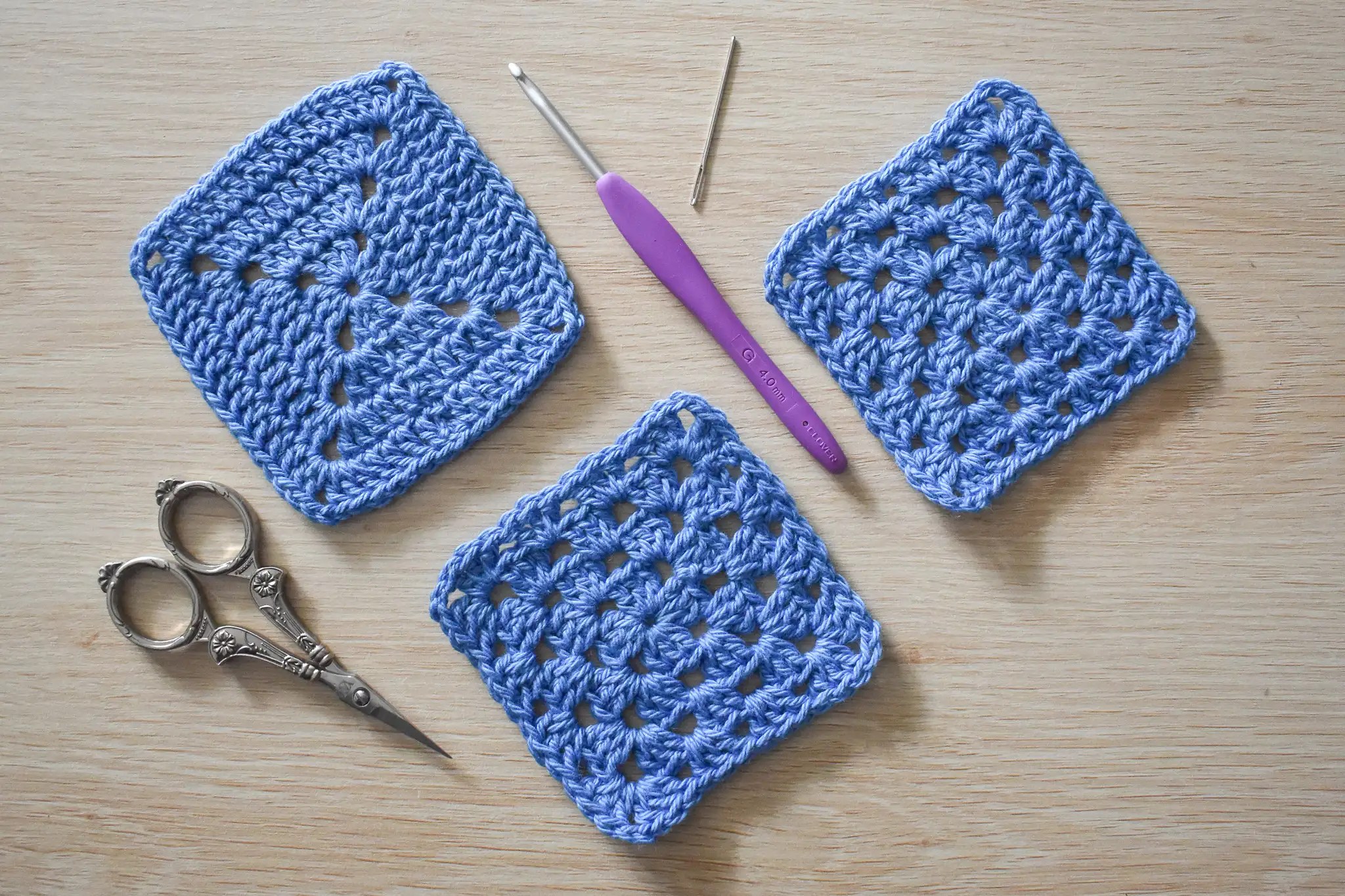How To Crochet Granny Stitch