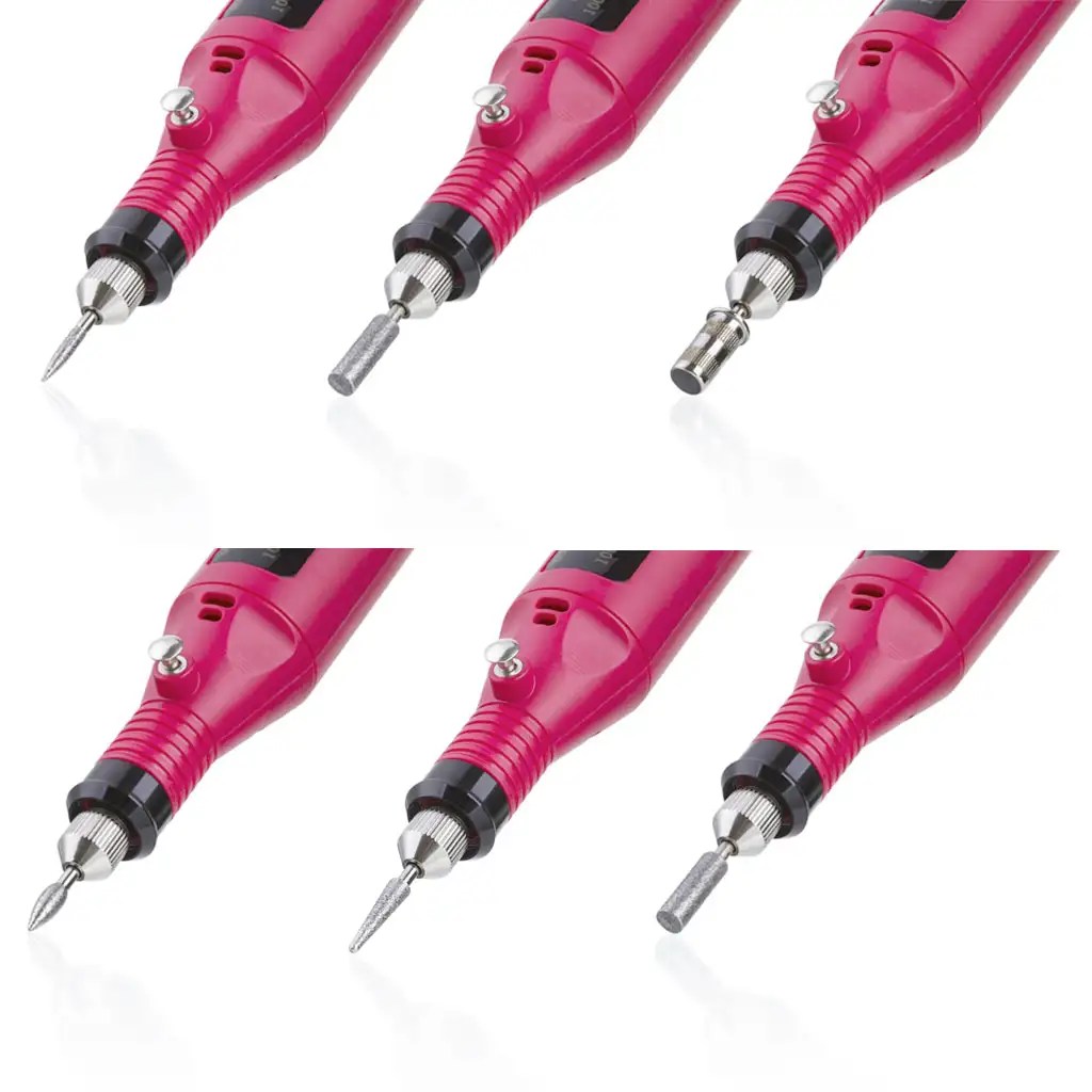 Electric Nail File Art Drill File Acrylic Manicure Pedicure Portable