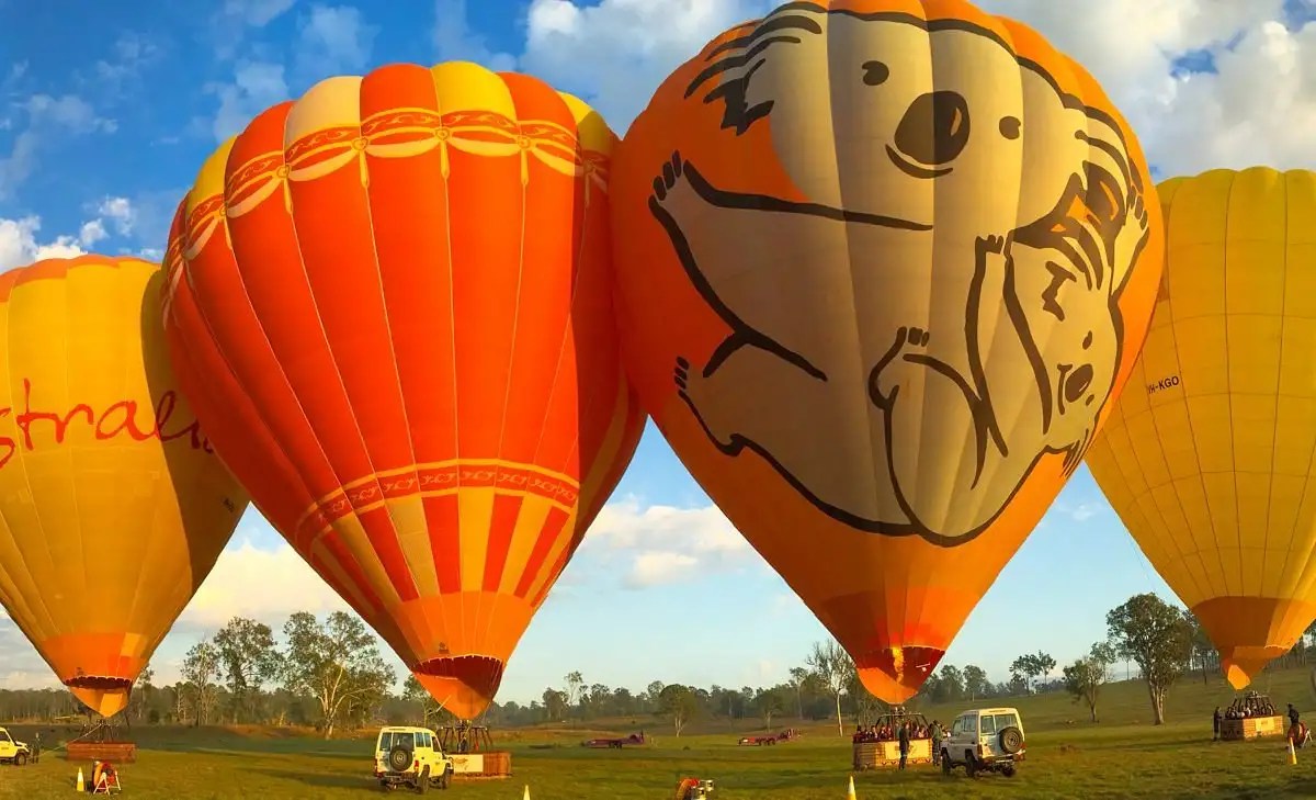Hot Air Balloon Canungra