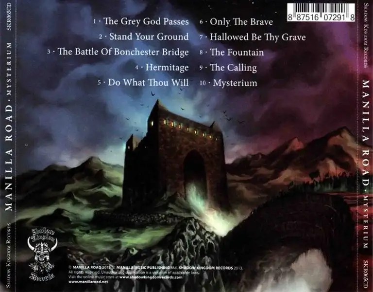 Manilla Road Mysterium (2013) METAL JUKEBOX