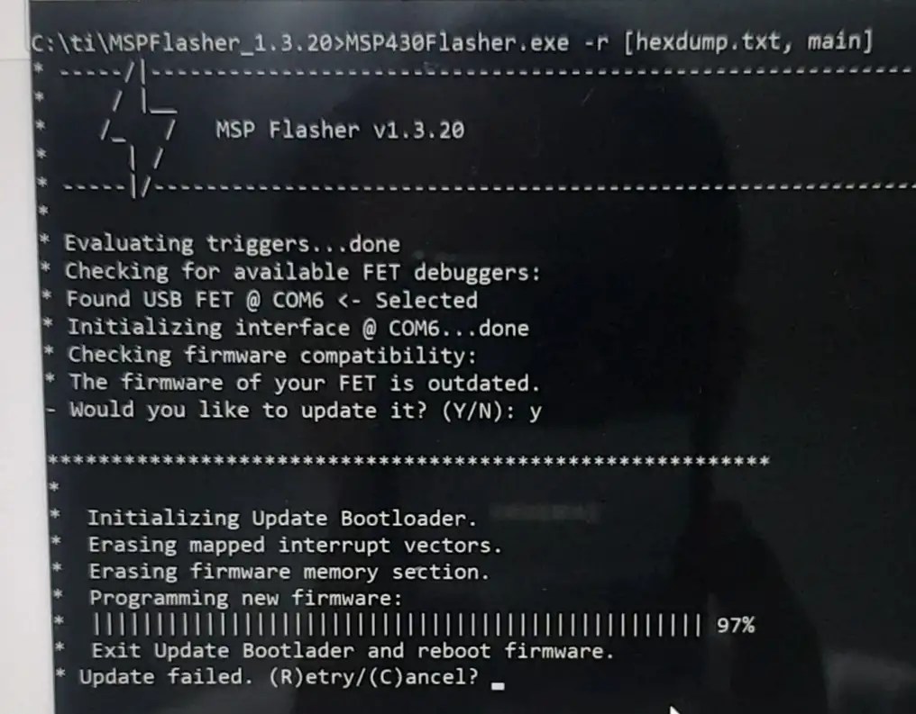How to upgrade MSP-FET430UIF firmware safely - Page 1