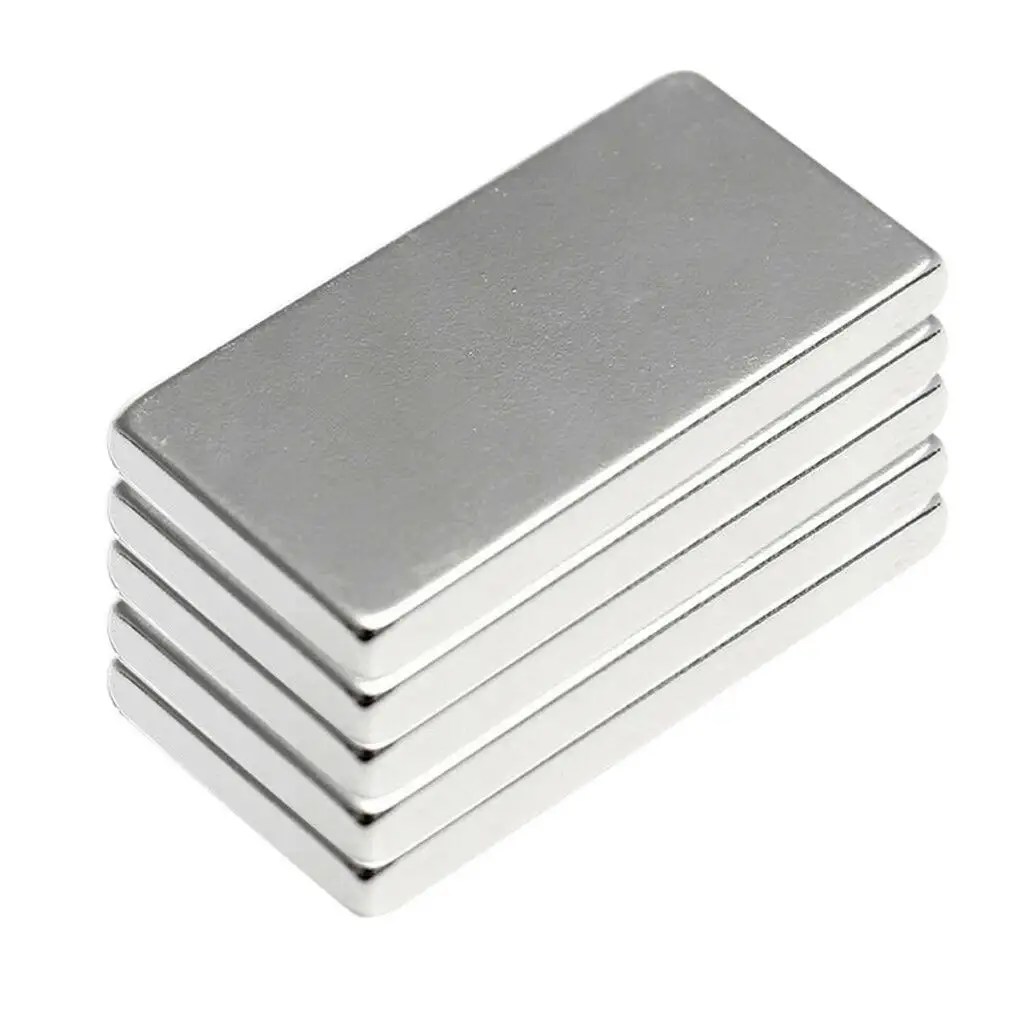 N52 150PCS 20x10x2MM Neodymium Block Super Strong Rare Earth
