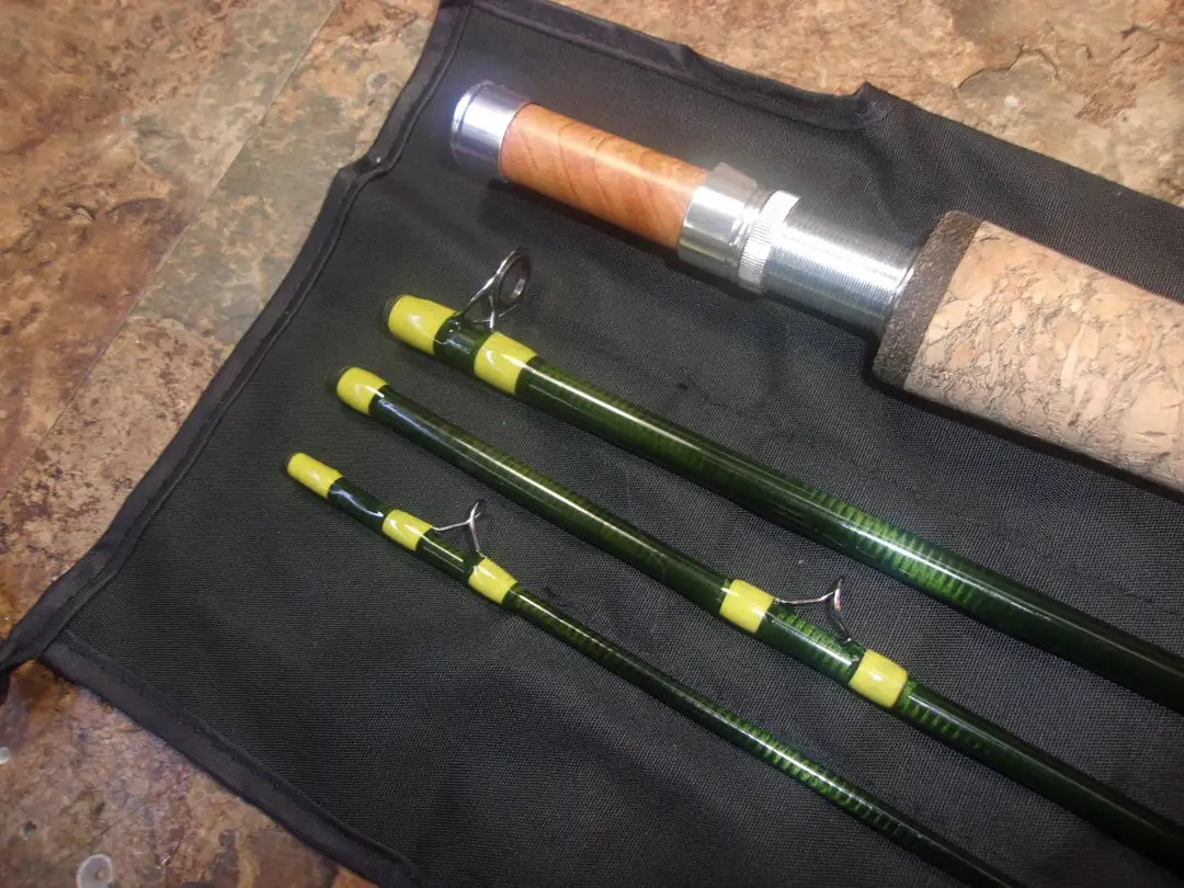 10' 3wt 4pc Euro rod Midwest Custom Fly Rods showcase Fly Tying