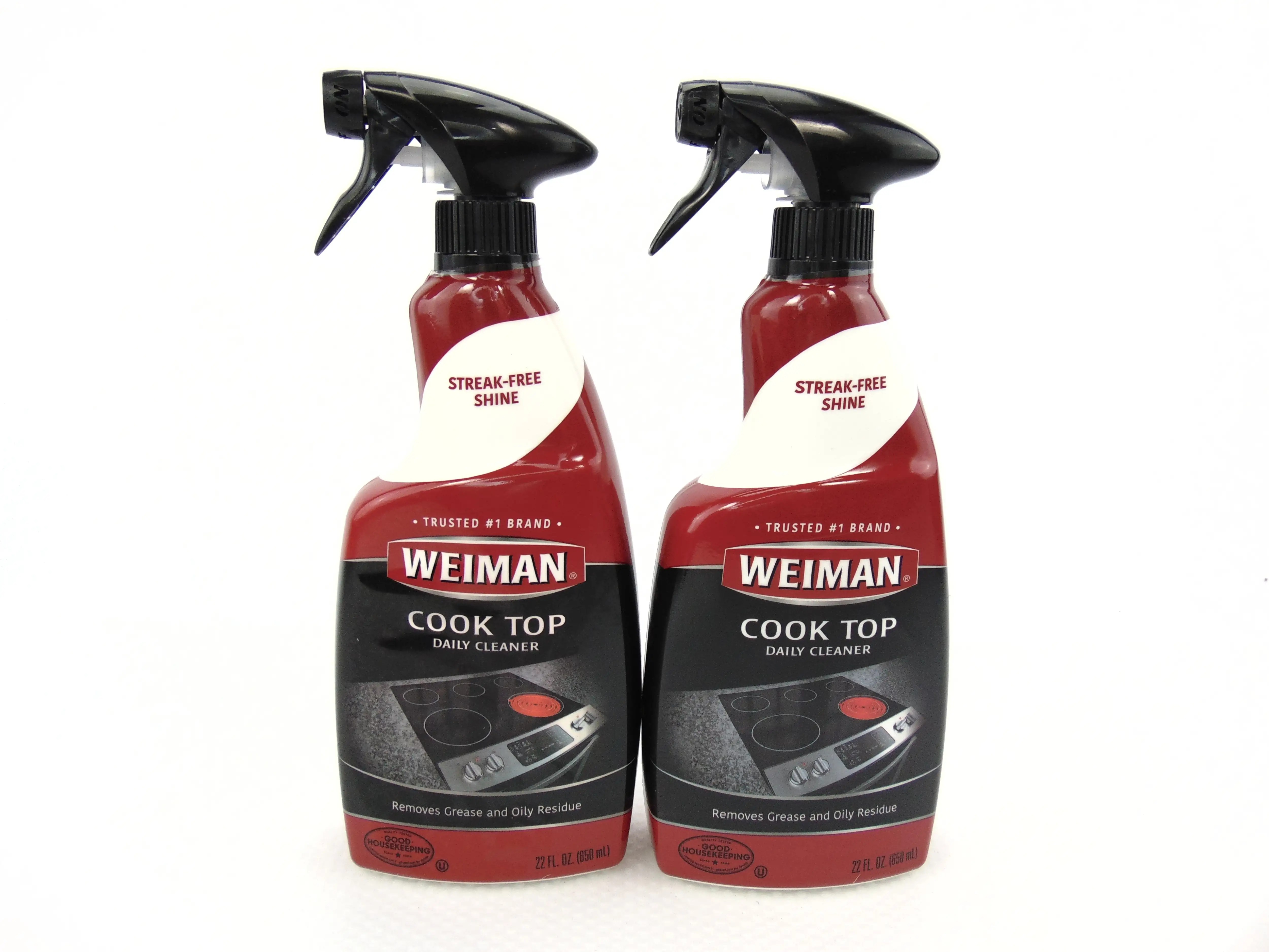 Weiman Cooktop Cleaner and Polish Daily Cleaner 22oz Each Lot of 2