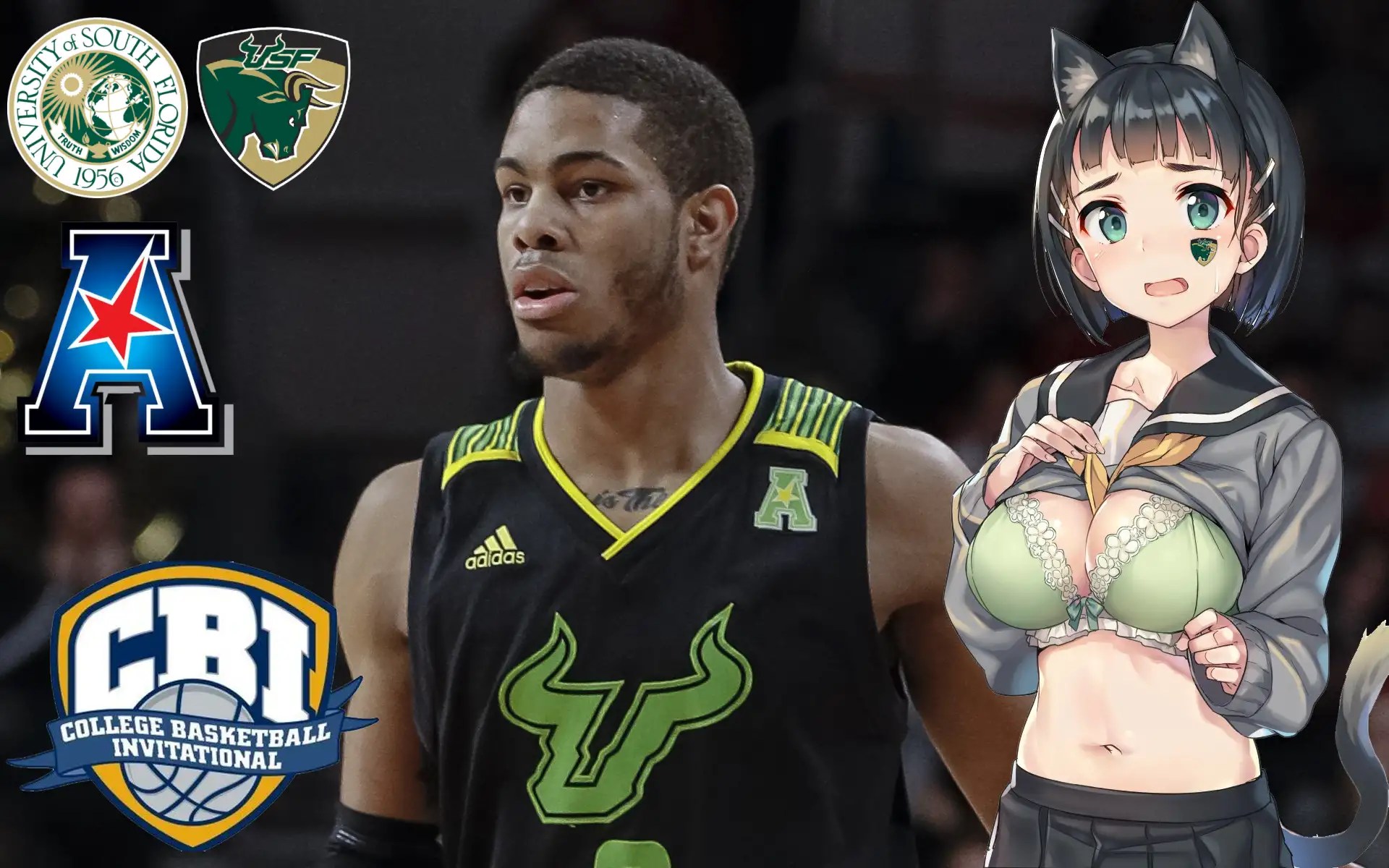 South Florida 2019 College Basketball Invitational Champions