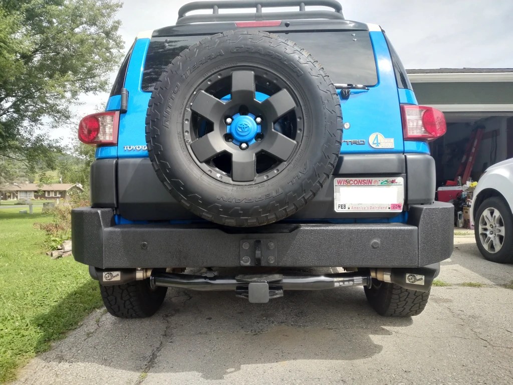 Body Armor Rear Bumper for Toyota FJ Cruiser Page 2 Toyota FJ