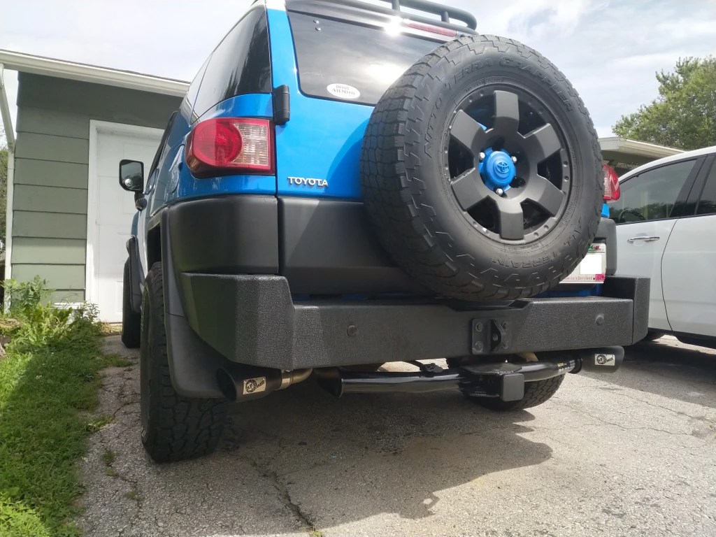 Body Armor Rear Bumper for Toyota FJ Cruiser Page 2 Toyota FJ