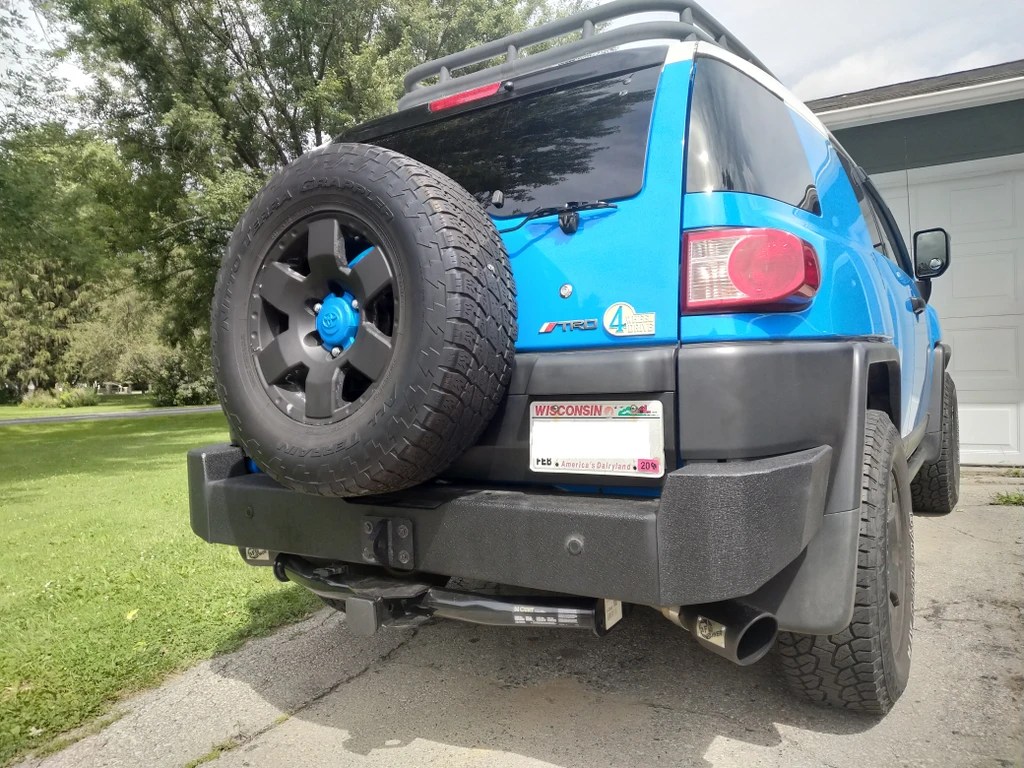 Body Armor Rear Bumper for Toyota FJ Cruiser Page 2 Toyota FJ